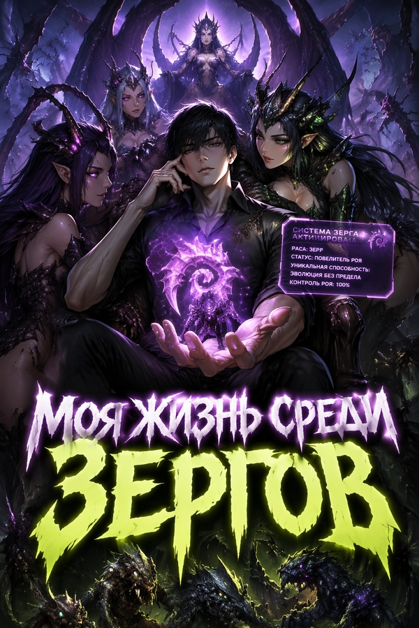Моя жизнь среди Зергов - обложка ранобэ читать онлайн