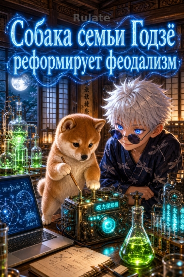 Собака семьи Годзё реформирует феодализм - обложка ранобэ читать онлайн