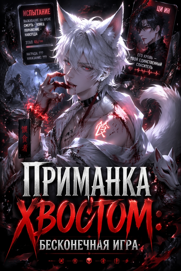 Приманка хвостом: Бесконечная игра - обложка ранобэ читать онлайн