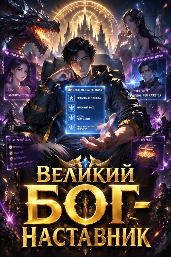 Великий Бог-Наставник - обкладинка ранобе читати онлайн