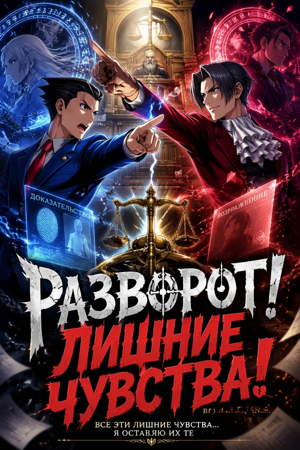 Разворот! Лишние чувства! - обложка ранобэ читать онлайн