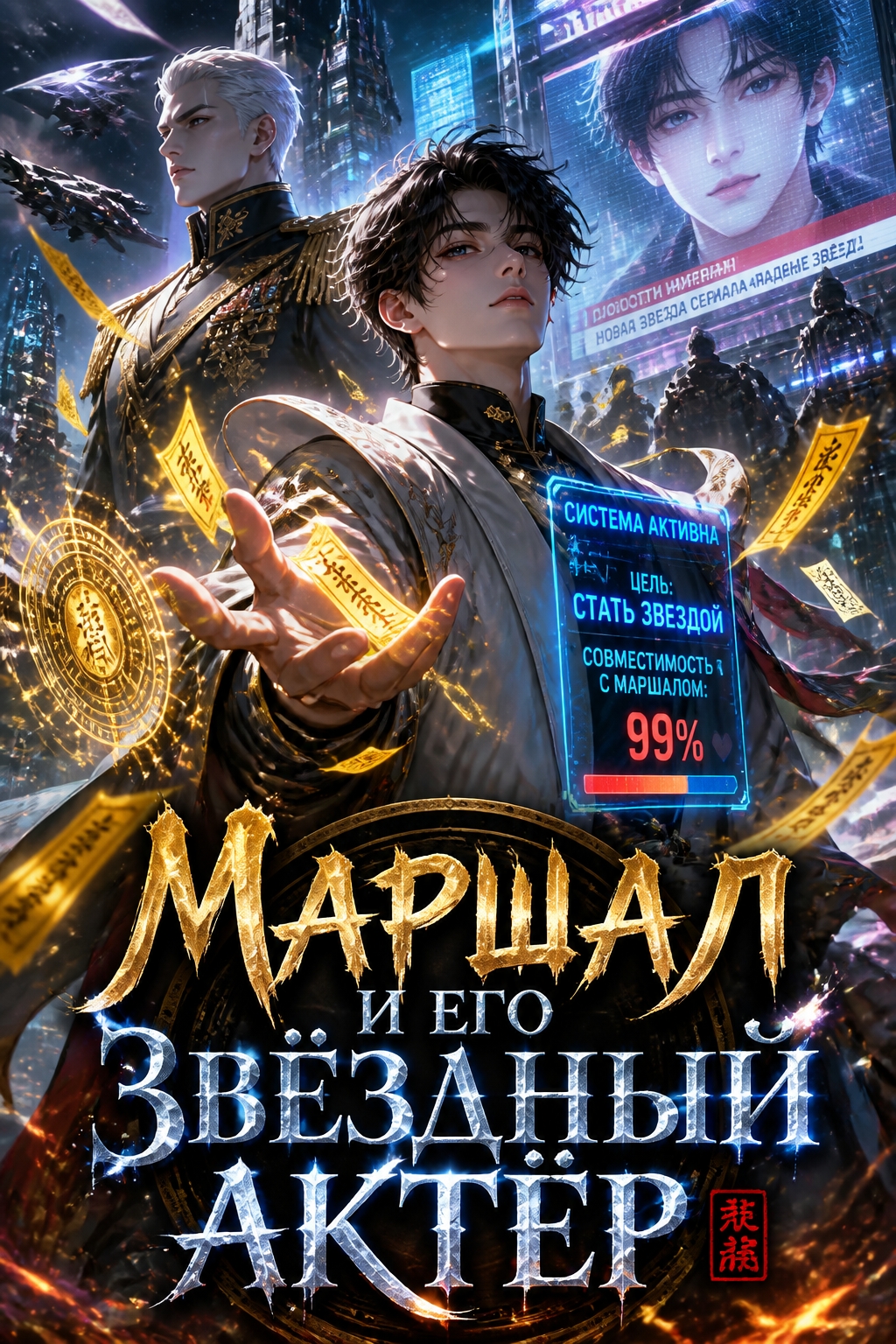 Маршал и его звёздный актёр - обложка ранобэ читать онлайн