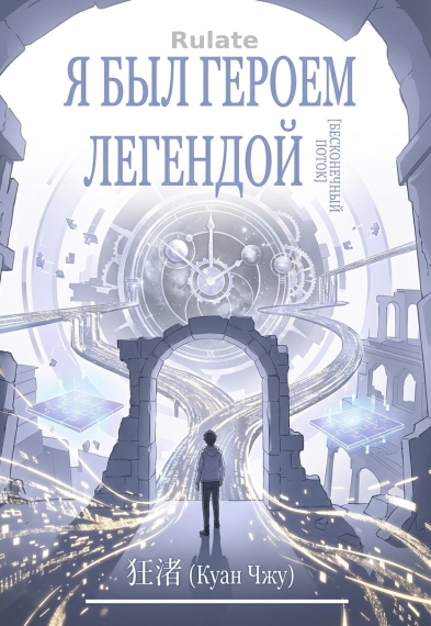 Коли-то я был легендой - обкладинка ранобе читати онлайн