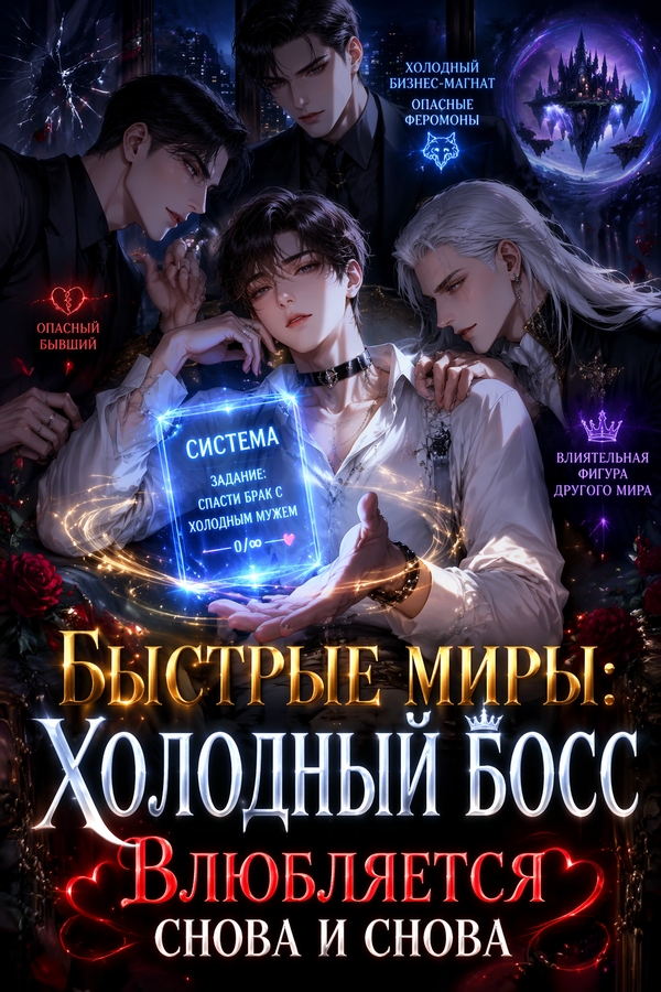 Быстрые миры: Холодный босс влюбляется снова и снова - обкладинка ранобе читати онлайн