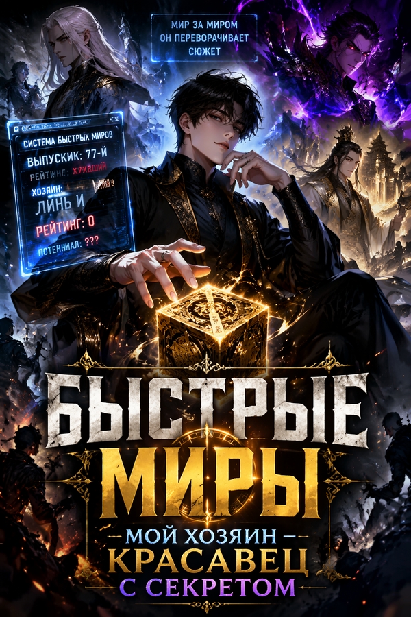 Быстрые миры: Мой хозяин — красавец с секретом - обложка ранобэ читать онлайн