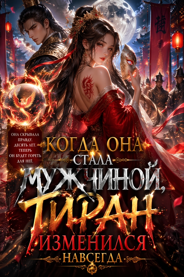 Коли она стала мужчиной, тиран изменился назавжди - обкладинка ранобе читати онлайн