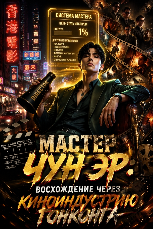 Мастер Чун Эр: Восхождение через киноиндустрию Гонконга - обкладинка ранобе читати онлайн