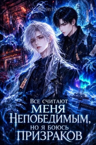 Все считают меня непобедимым, але я боюсь призраков - обкладинка ранобе читати онлайн