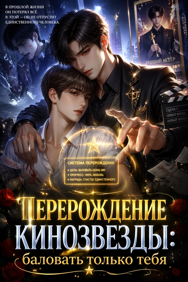 Перерождение кинозвезды: баловать только тебя - обложка ранобэ читать онлайн