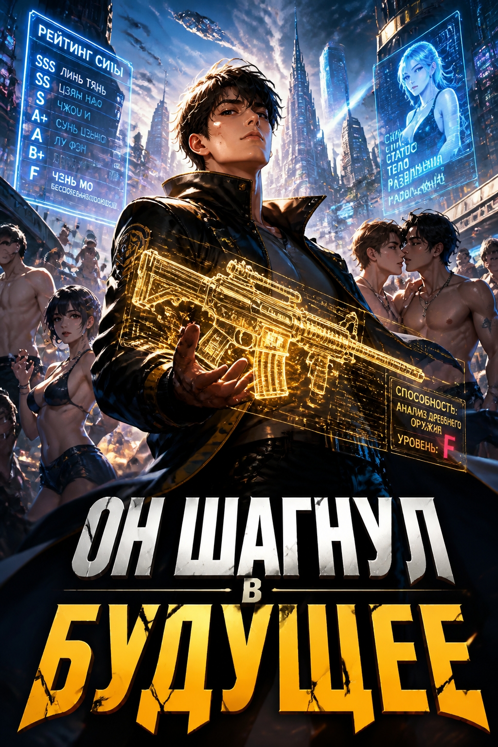 Он шагнул в будущее - обложка ранобэ читать онлайн