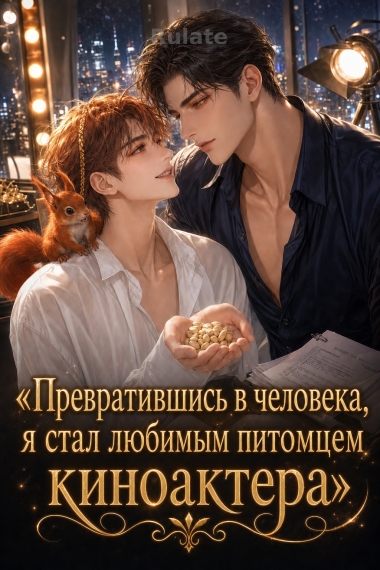 Превратившись в человека, я стал любимым питомцем киноактера - обкладинка ранобе читати онлайн