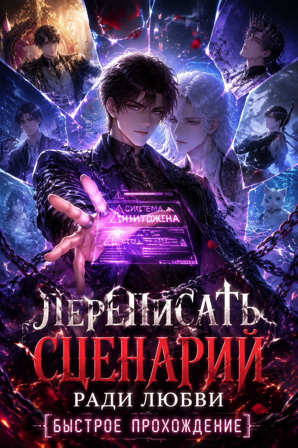 Переписать сценарий ради любви [Быстрое прохождение] - обложка ранобэ читать онлайн