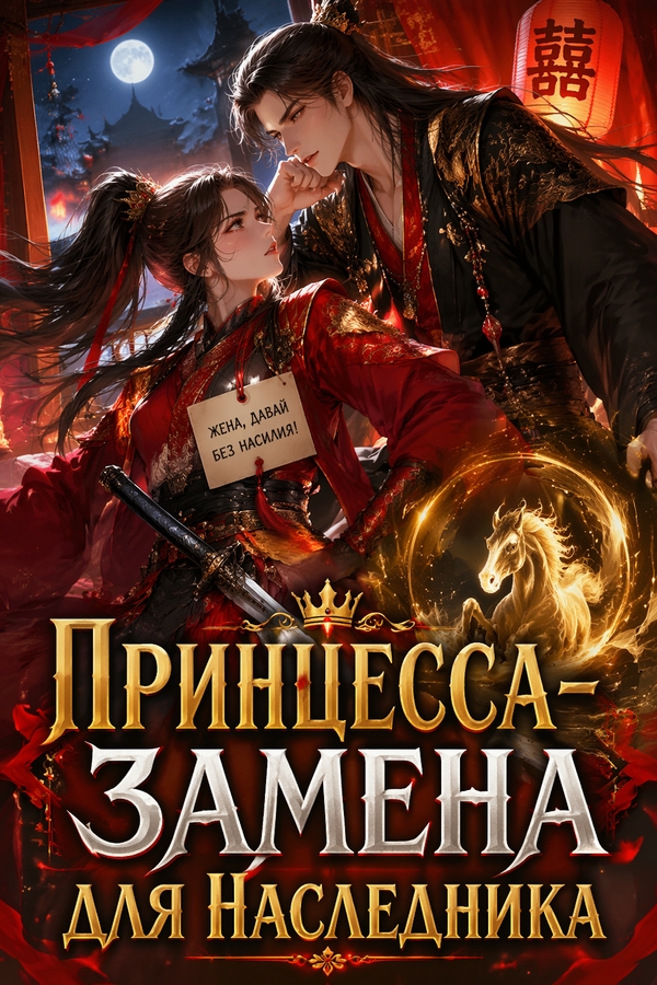 Принцесса-замена для наследника - обложка ранобэ читать онлайн