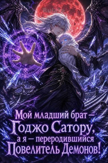 Мой младший брат — Годжо Сатору, а я — переродившийся Повелитель Демонов! - обложка ранобэ читать онлайн
