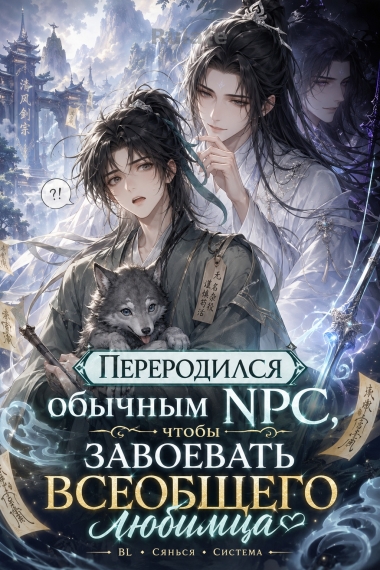 Переродился обычным NPC, чтобы завоевать всеобщего любимца - обложка ранобэ читать онлайн