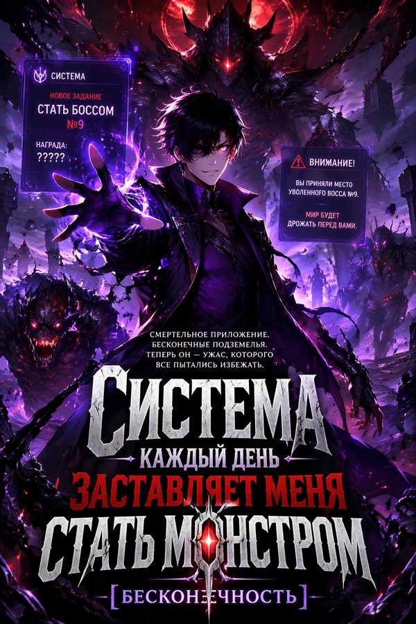 Система каждый день заставляет меня стать монстром [Бесконечность] - обложка ранобэ читать онлайн