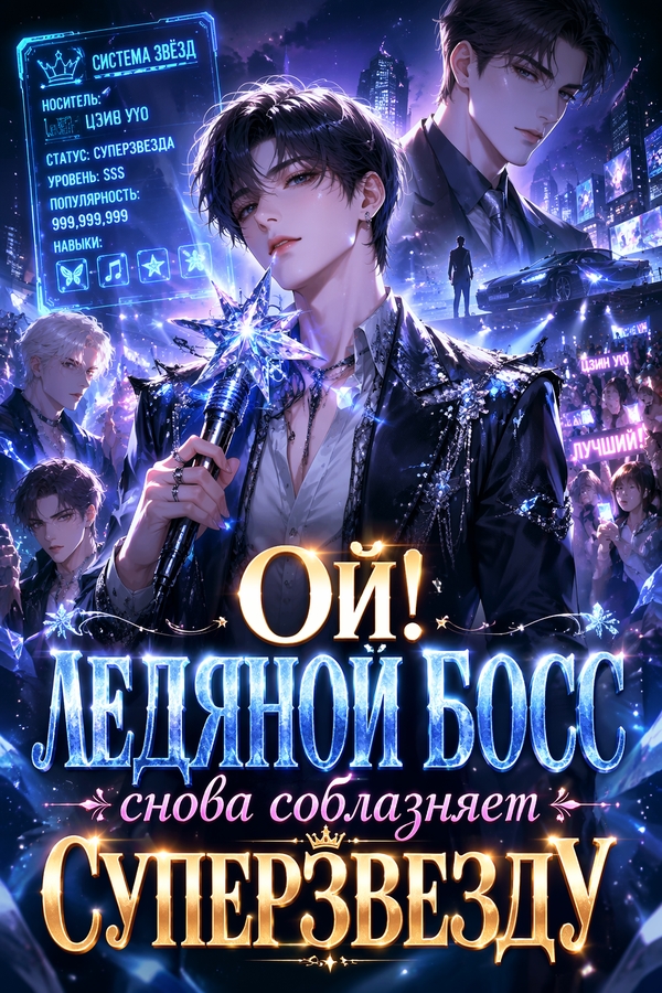 Ой! Ледяной босс снова соблазняет суперзвезду - обложка ранобэ читать онлайн