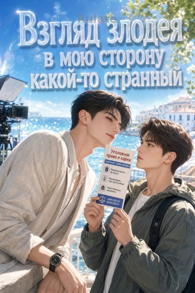 Взгляд злодея в мою сторону какой-то странный - обложка ранобэ читать онлайн