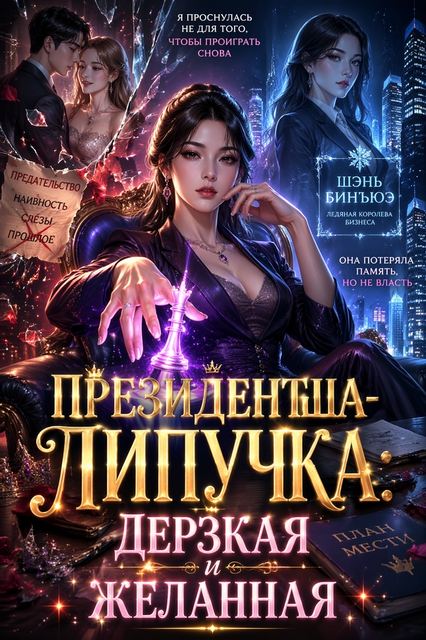 Президентша-липучка: дерзкая и желанная - обложка ранобэ читать онлайн