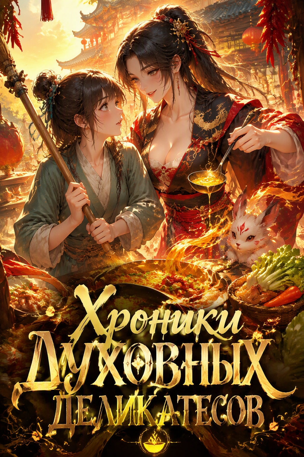 Хроники духовных деликатесов - обложка ранобэ читать онлайн