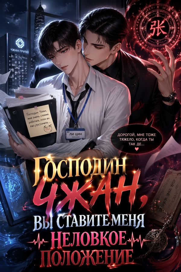 Господин Чжан, вы ставите меня в неловкое положение - обкладинка ранобе читати онлайн