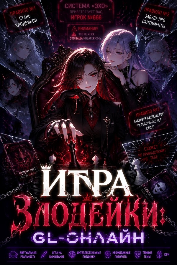 Игра злодейки: GL-онлайн - обложка ранобэ читать онлайн