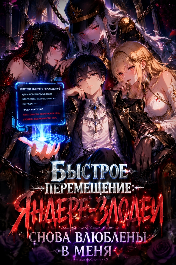 Быстрое перемещение: Яндере-злодеи снова влюблены в меня - обложка ранобэ читать онлайн